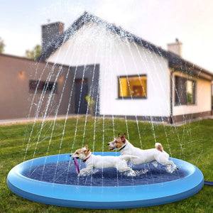 Dog Splash Pad – Δροσιστικό Χαλάκι Νερού για Σκύλους