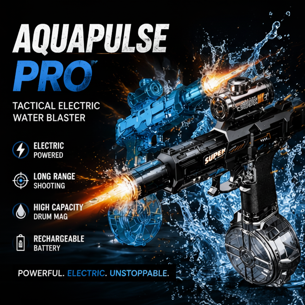 AquaPulse Pro™ – Tactical Water Blasters Duo